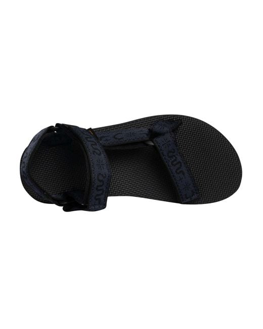 Teva Black Original Universal Sandals for men