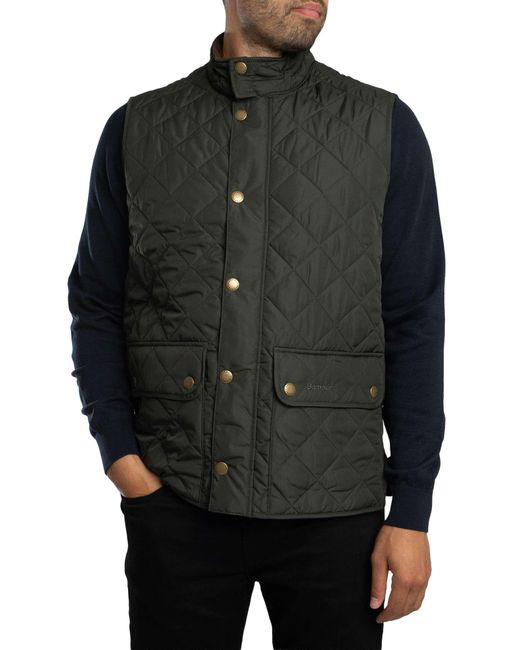Barbour Black Lowerdale Gilet for men