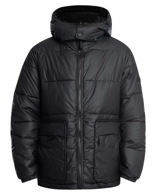 Hunter Black Intrepid Puffer Jacket for men