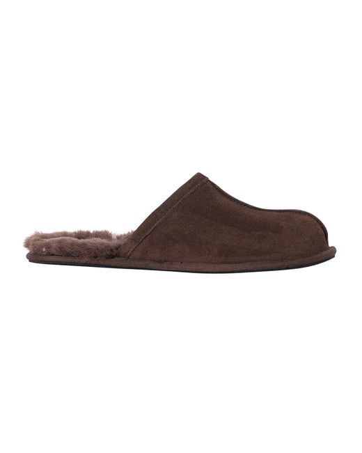 Ugg Brown Scuff Slippers for men