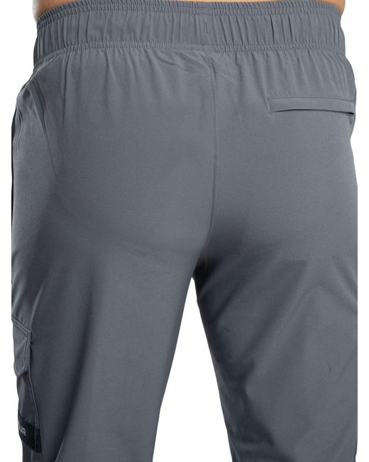 Under Armour Gray Tech Utility Woven Joggers for men