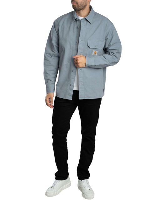Carhartt Blue Reno Overshirt for men
