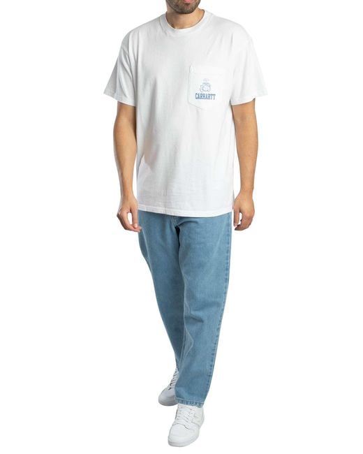 Carhartt White Pond Corps Pocket T-shirt for men