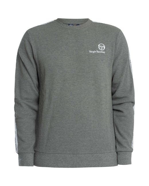 Sergio Tacchini Gray Delman Sweatshirt for men