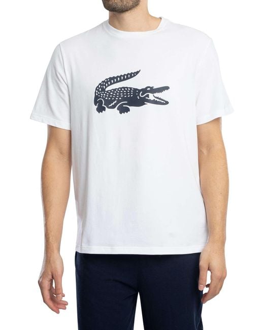 Lacoste Blue Graphic Pyjama Set for men