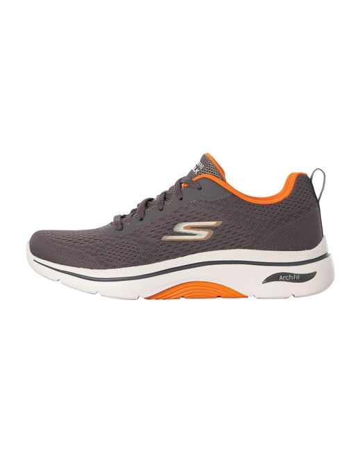 Skechers Brown Go Walk Arch Fit 2.0 Idyllic 2 Trainers for men