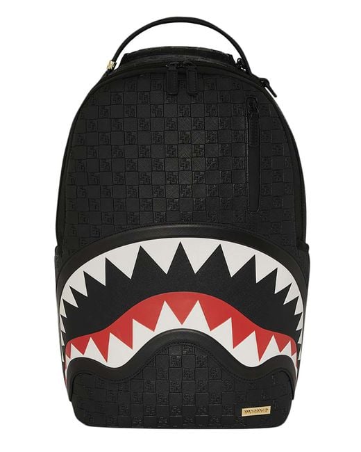 Sprayground 20l Black Out Sharks In Paris Backpack for men