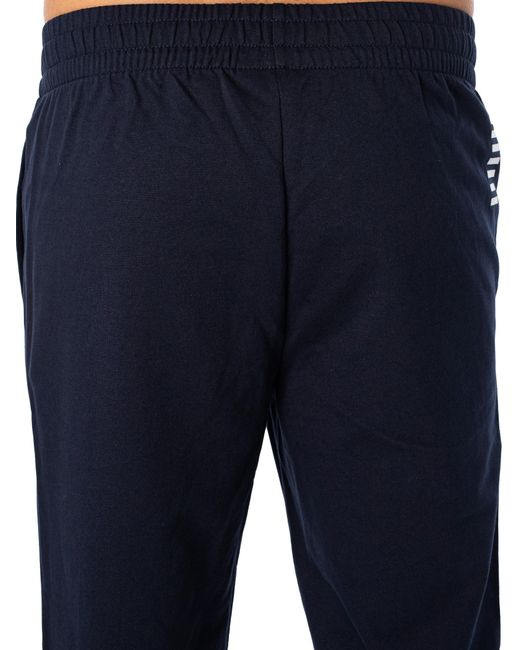 EA7 Blue Logo Joggers for men