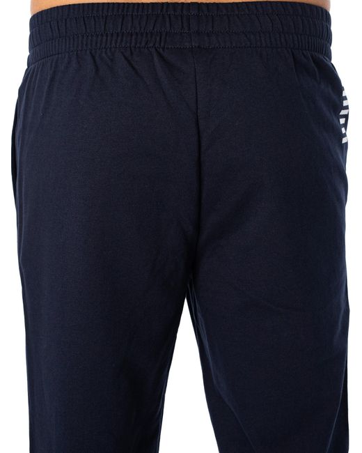 EA7 Blue Logo Joggers for men