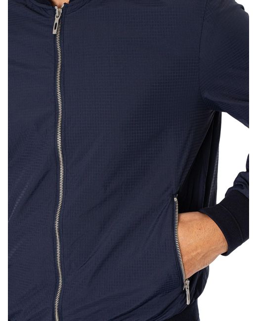 Antony Morato Blue Regular Fit Bomber Jacket for men
