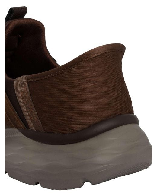 Skechers Brown Slip-ins Relaxed Garner Trainers for men