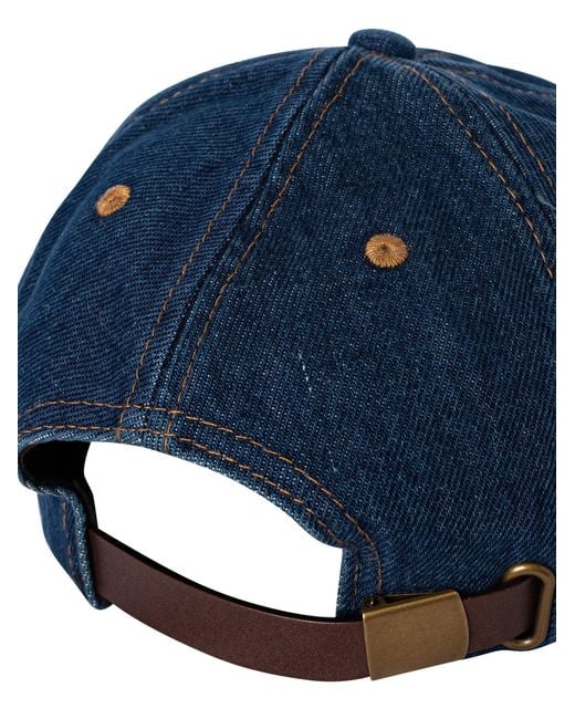 Levi's Blue Relaxed Dad Heritage Cap for men