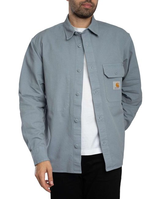 Carhartt Blue Reno Overshirt for men