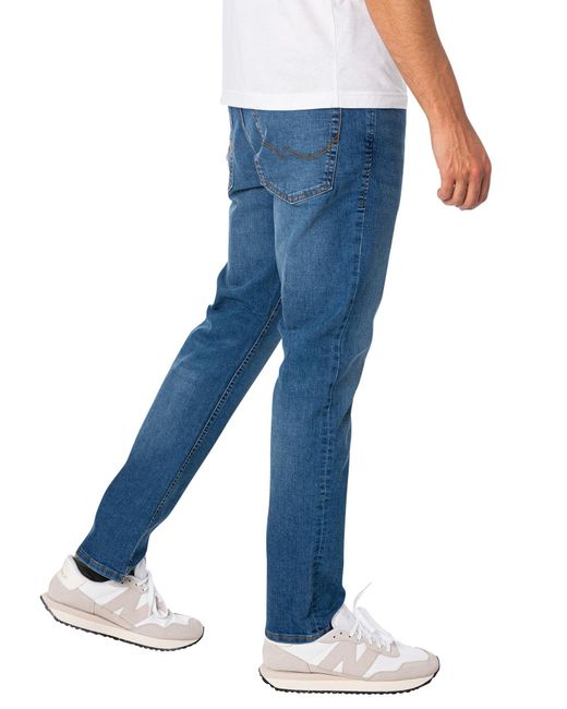 Jack & Jones Blue Glenn Original 223 Slim Jeans for men