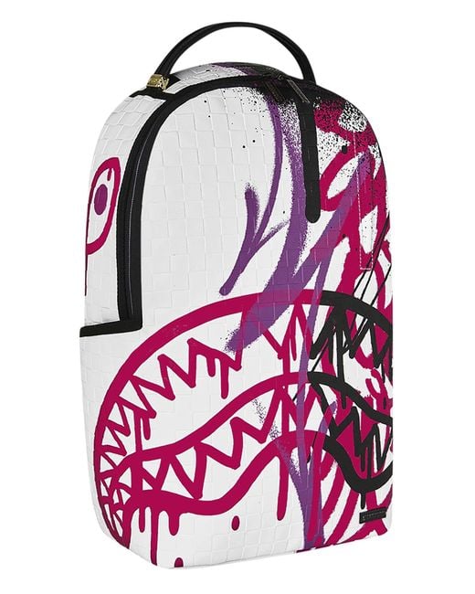Sprayground Red Graff Mayhem Rmx Backpack for men