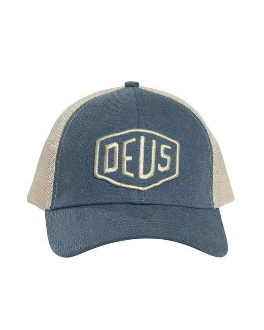 Deus Ex Machina Blue Shield Trucker Cap for men