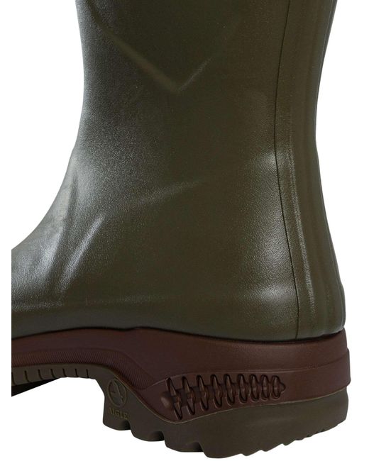Aigle Green Parcours 2 Low Wellington Boots for men