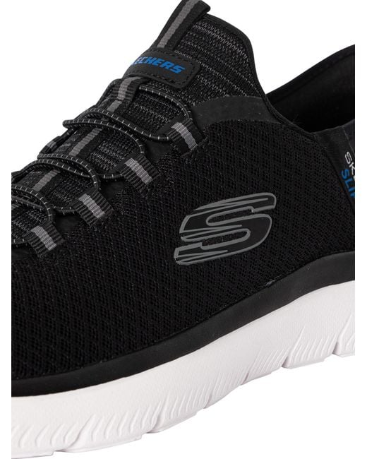 Skechers Black Summits Korlo Hands Free Slip-in Trainers for men