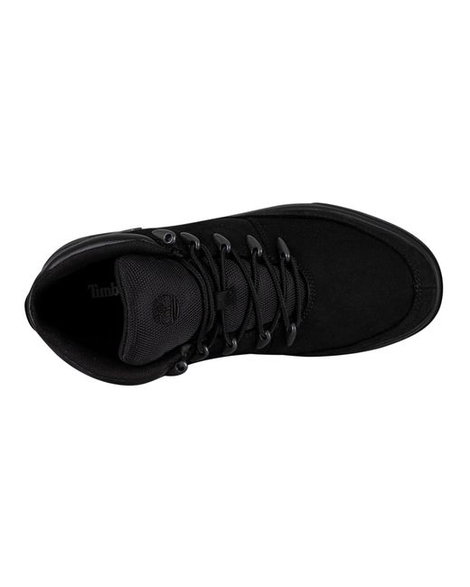 Timberland Ashwood Park Mid Hiker Boots in Black for Men Lyst
