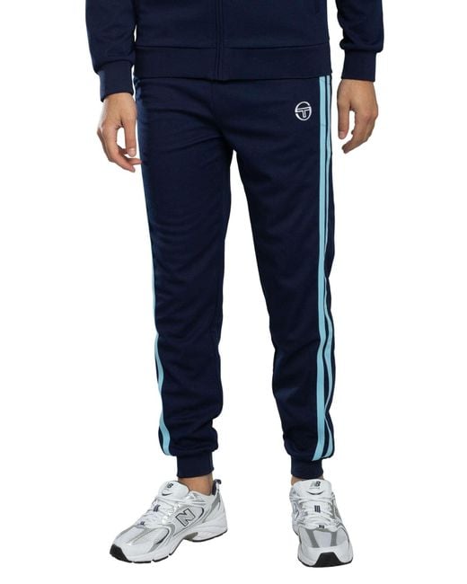 Sergio Tacchini Blue Damarindo Track Joggers for men