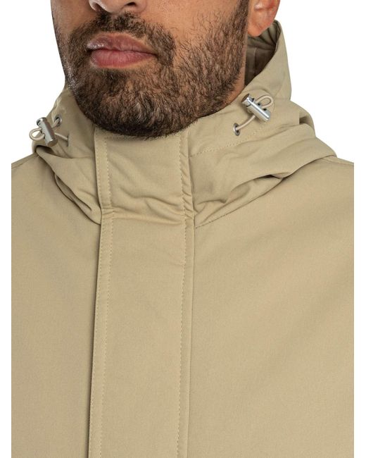 Jack & Jones Natural Wolf Parka Jacket for men