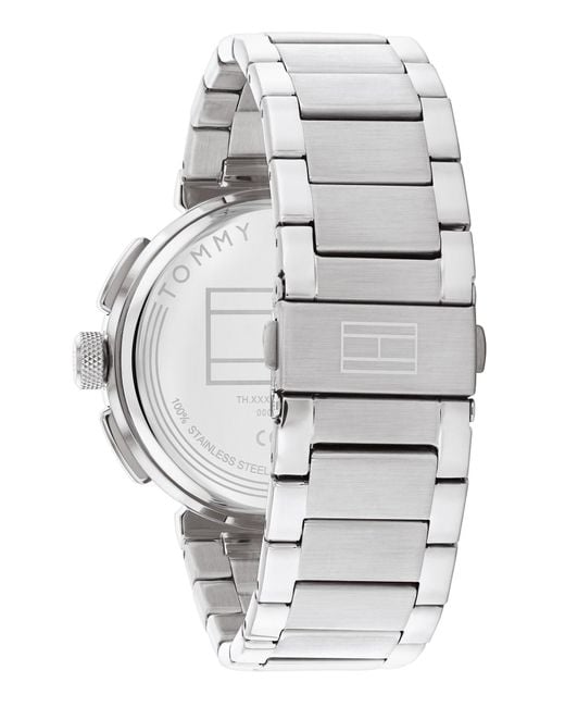 Tommy Hilfiger Gray Stainless Steel Watch for men