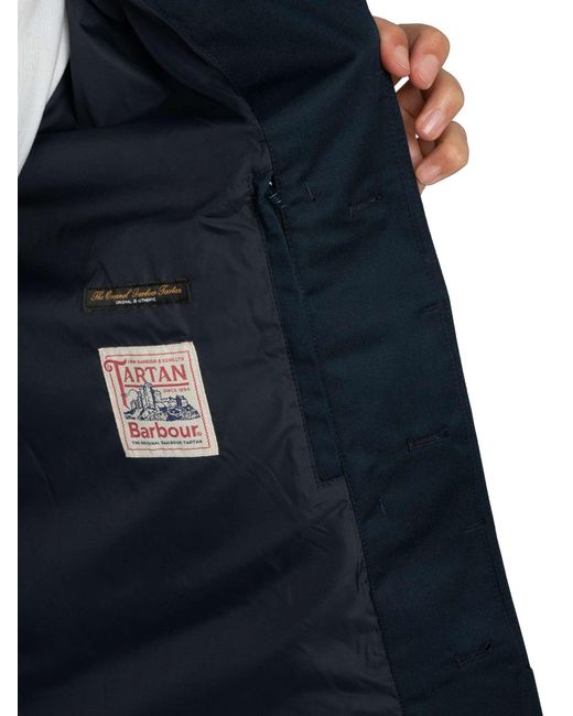 Barbour Blue Short Rokig Waterproof Jacket for men
