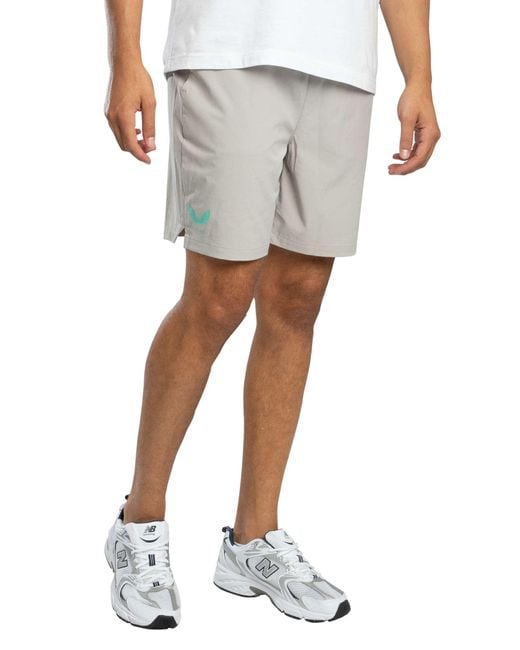 Castore White Training Shorts for men