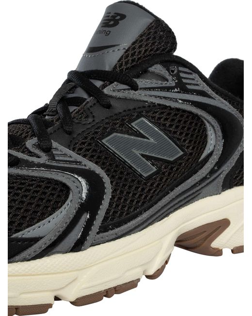 New Balance Black 530 Mesh Trainers for men
