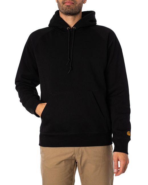 Carhartt Black Chase Pullover Hoodie for men