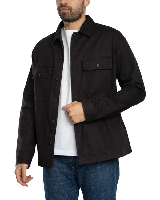 HUGO Black Epoldo Overshirt for men
