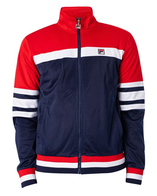 Fila Courto Mk2 Track Jacket in Blue for Men Lyst UK