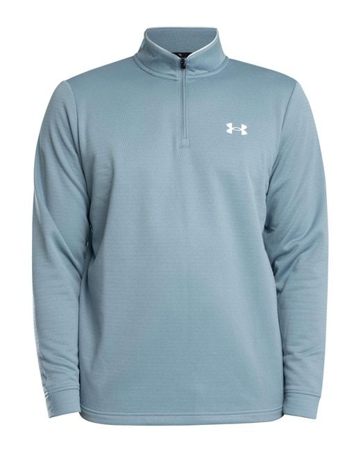 Under Armour Blue Golf Matchplay Zip Top for men
