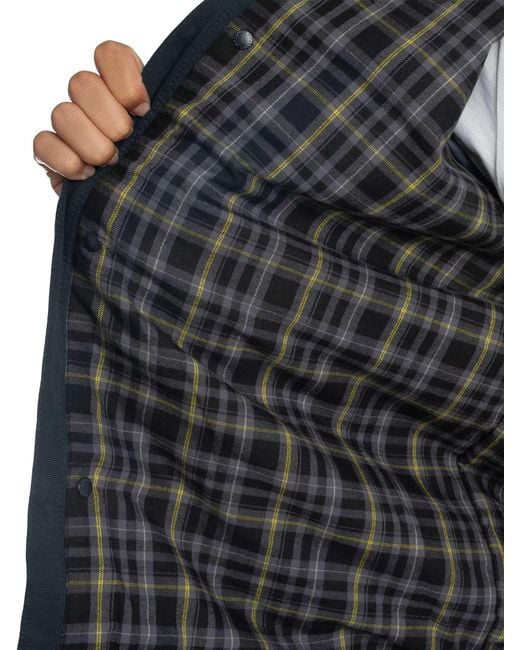 Lyle & Scott Blue Hunting Jacket for men