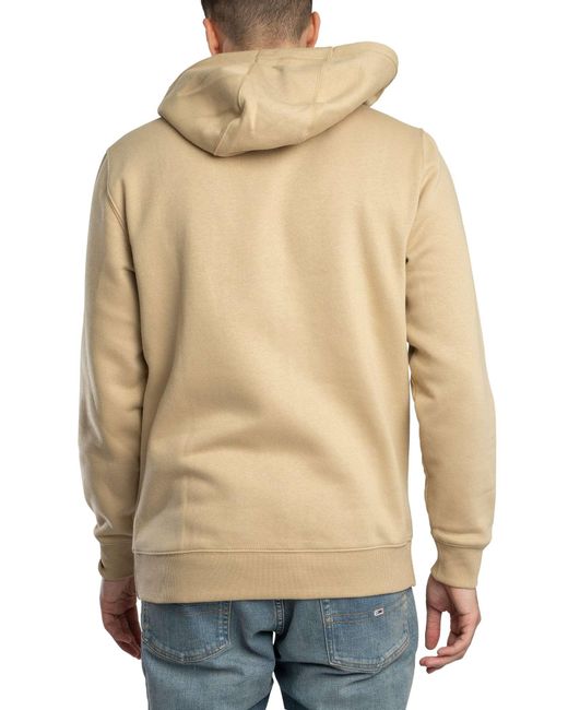 Tommy Hilfiger Natural Regular Flag Pullover Hoodie for men