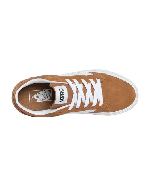 Vans White Vero Suede Trainers for men