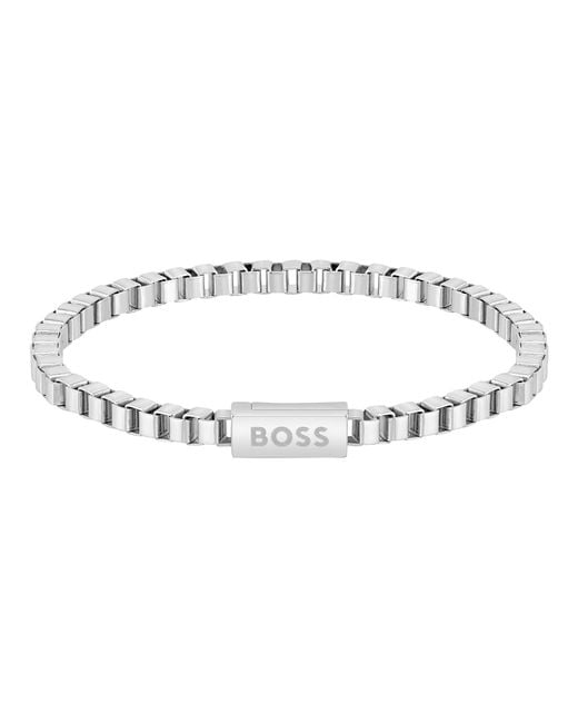 Boss Metallic Chain For Him Bracelet for men