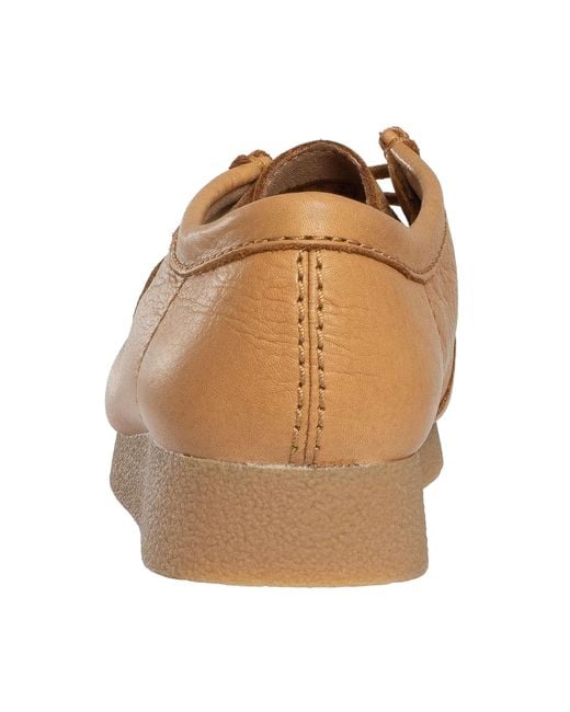 Clarks Brown Wallabee Evo Leather Trainers for men
