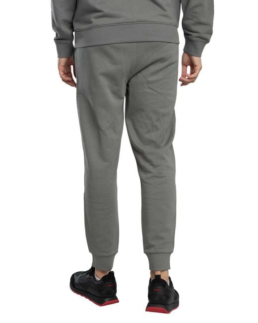 HUGO Gray Dapo Dayote Hooded Tracksuit for men