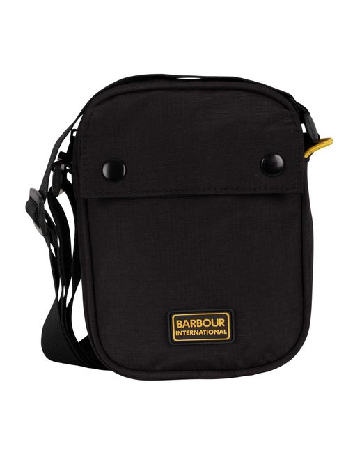 Barbour Ripstop Utility Small Item Bag Black/black for men
