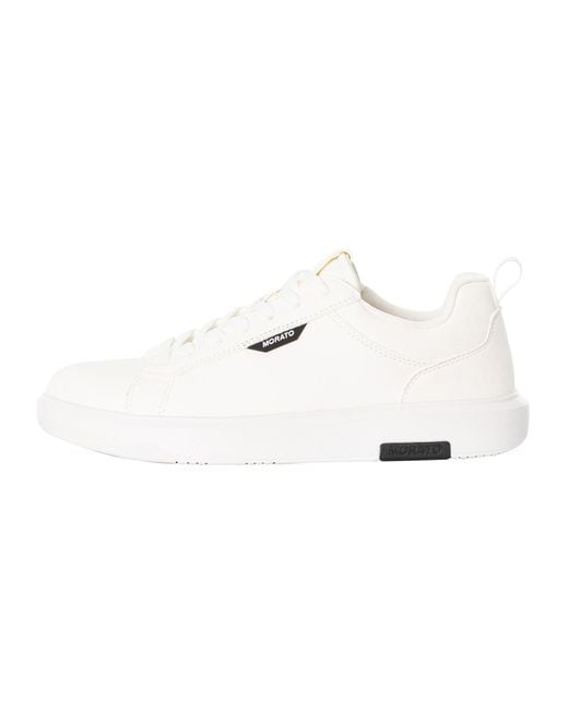 Antony Morato White Madison Low Top Faux Trainers for men