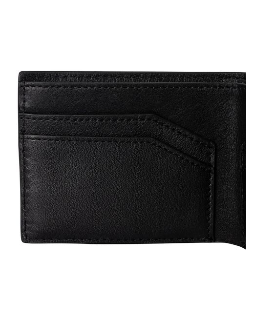 Gant Black Leather Bifold Wallet for men