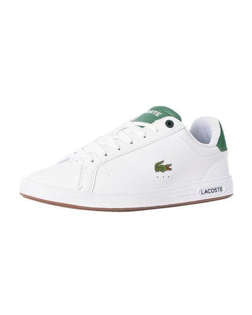 Lacoste Graduate Pro 123 2 Sma Leather Trainers in White for Men | Lyst  Canada