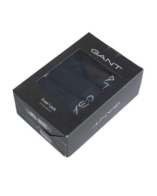 Gant Blue 5 Pack Trunks for men