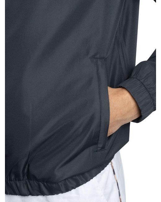 Aquascutum Blue Ripstop Piping Jacket for men