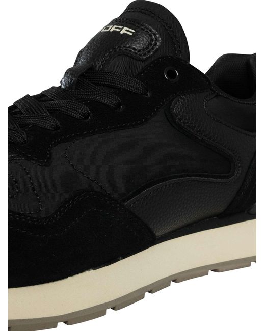 HOFF Black City Suede Trainers for men