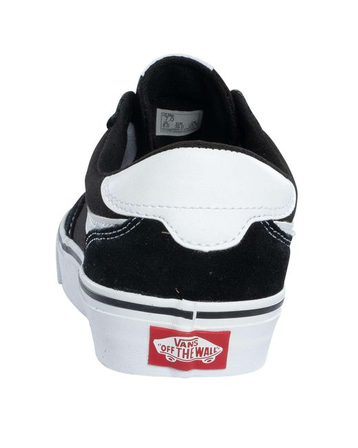 Vans Black Brooklyn Suede Trainers for men