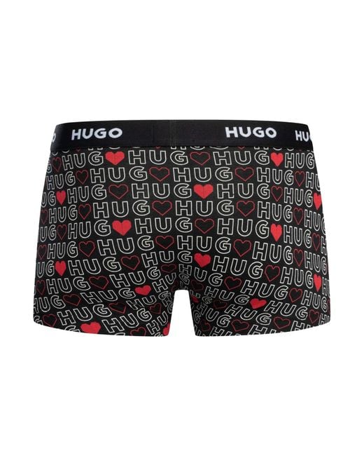 HUGO Red 3 Pack Trunks for men