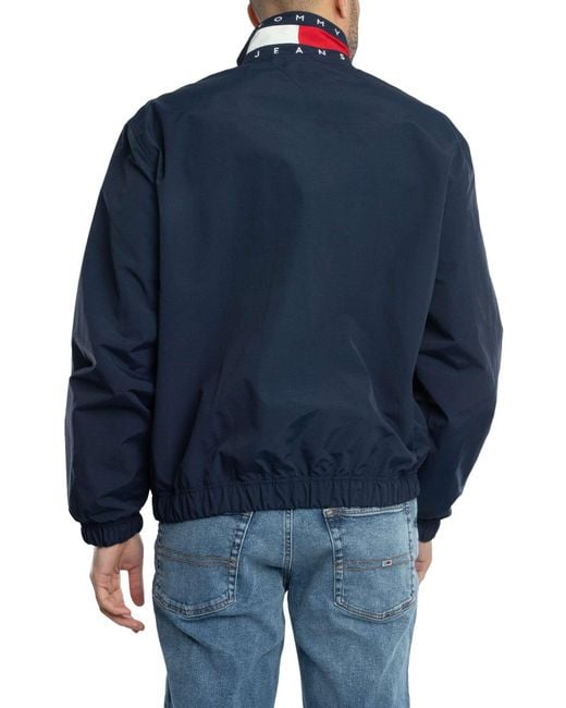 Tommy Hilfiger Blue Dna Collar Jacket for men
