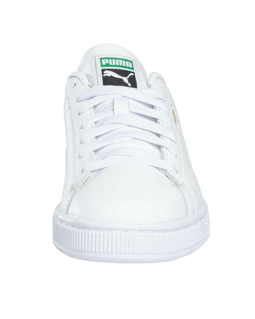 PUMA White Basket Classic Xxl Trainers for men